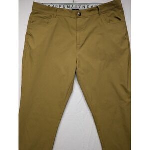 PUMA Golf Pants Men's 38x32 Blue Jackpot Performance Stretch